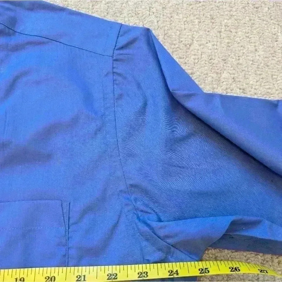 Jason Alexander Blue Button  Down Cotton Blend Shirt - XL NWT - Picture 7 of 7